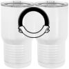 20 oz. Tall Stainless Steel Vacuum Insulated Tumbler White Thumbnail
