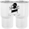 20 oz. Tall Stainless Steel Vacuum Insulated Tumbler White Thumbnail