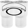 20 oz. Tall Stainless Steel Vacuum Insulated Tumbler White Thumbnail