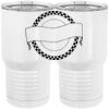 20 oz. Tall Stainless Steel Vacuum Insulated Tumbler White Thumbnail