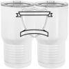20 oz. Tall Stainless Steel Vacuum Insulated Tumbler White Thumbnail