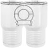20 oz. Tall Stainless Steel Vacuum Insulated Tumbler White Thumbnail