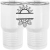 20 oz. Tall Stainless Steel Vacuum Insulated Tumbler White Thumbnail
