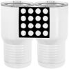 20 oz. Tall Stainless Steel Vacuum Insulated Tumbler White Thumbnail
