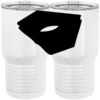20 oz. Tall Stainless Steel Vacuum Insulated Tumbler White Thumbnail