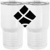 20 oz. Tall Stainless Steel Vacuum Insulated Tumbler White Thumbnail