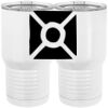 20 oz. Tall Stainless Steel Vacuum Insulated Tumbler White Thumbnail