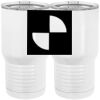 20 oz. Tall Stainless Steel Vacuum Insulated Tumbler White Thumbnail