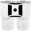 20 oz. Tall Stainless Steel Vacuum Insulated Tumbler White Thumbnail