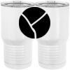 20 oz. Tall Stainless Steel Vacuum Insulated Tumbler White Thumbnail