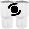 20 oz. Tall Stainless Steel Vacuum Insulated Tumbler White Thumbnail