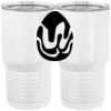 20 oz. Tall Stainless Steel Vacuum Insulated Tumbler White Thumbnail