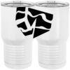20 oz. Tall Stainless Steel Vacuum Insulated Tumbler White Thumbnail