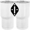 20 oz. Tall Stainless Steel Vacuum Insulated Tumbler White Thumbnail