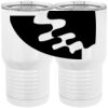 20 oz. Tall Stainless Steel Vacuum Insulated Tumbler White Thumbnail