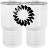 20 oz. Tall Stainless Steel Vacuum Insulated Tumbler White Thumbnail
