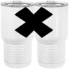 20 oz. Tall Stainless Steel Vacuum Insulated Tumbler White Thumbnail