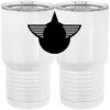 20 oz. Tall Stainless Steel Vacuum Insulated Tumbler White Thumbnail