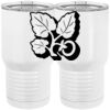 20 oz. Tall Stainless Steel Vacuum Insulated Tumbler White Thumbnail