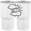 20 oz. Tall Stainless Steel Vacuum Insulated Tumbler White Thumbnail