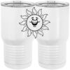 20 oz. Tall Stainless Steel Vacuum Insulated Tumbler White Thumbnail