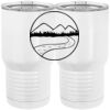 20 oz. Tall Stainless Steel Vacuum Insulated Tumbler White Thumbnail