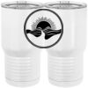 20 oz. Tall Stainless Steel Vacuum Insulated Tumbler White Thumbnail