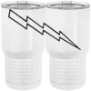 20 oz. Tall Stainless Steel Vacuum Insulated Tumbler White Thumbnail