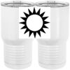 20 oz. Tall Stainless Steel Vacuum Insulated Tumbler White Thumbnail