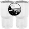 20 oz. Tall Stainless Steel Vacuum Insulated Tumbler White Thumbnail