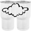 20 oz. Tall Stainless Steel Vacuum Insulated Tumbler White Thumbnail