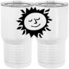 20 oz. Tall Stainless Steel Vacuum Insulated Tumbler White Thumbnail