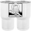 20 oz. Tall Stainless Steel Vacuum Insulated Tumbler White Thumbnail