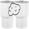 20 oz. Tall Stainless Steel Vacuum Insulated Tumbler White Thumbnail