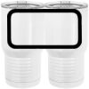 20 oz. Tall Stainless Steel Vacuum Insulated Tumbler White Thumbnail
