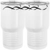 20 oz. Tall Stainless Steel Vacuum Insulated Tumbler White Thumbnail