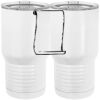 20 oz. Tall Stainless Steel Vacuum Insulated Tumbler White Thumbnail
