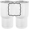 20 oz. Tall Stainless Steel Vacuum Insulated Tumbler White Thumbnail