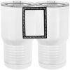 20 oz. Tall Stainless Steel Vacuum Insulated Tumbler White Thumbnail