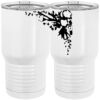 20 oz. Tall Stainless Steel Vacuum Insulated Tumbler White Thumbnail