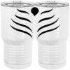 20 oz. Tall Stainless Steel Vacuum Insulated Tumbler White Thumbnail