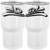 20 oz. Tall Stainless Steel Vacuum Insulated Tumbler White Thumbnail