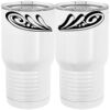 20 oz. Tall Stainless Steel Vacuum Insulated Tumbler White Thumbnail