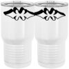 20 oz. Tall Stainless Steel Vacuum Insulated Tumbler White Thumbnail