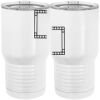 20 oz. Tall Stainless Steel Vacuum Insulated Tumbler White Thumbnail