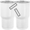 20 oz. Tall Stainless Steel Vacuum Insulated Tumbler White Thumbnail