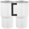 20 oz. Tall Stainless Steel Vacuum Insulated Tumbler White Thumbnail