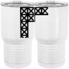 20 oz. Tall Stainless Steel Vacuum Insulated Tumbler White Thumbnail