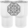 20 oz. Tall Stainless Steel Vacuum Insulated Tumbler White Thumbnail