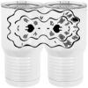 20 oz. Tall Stainless Steel Vacuum Insulated Tumbler White Thumbnail